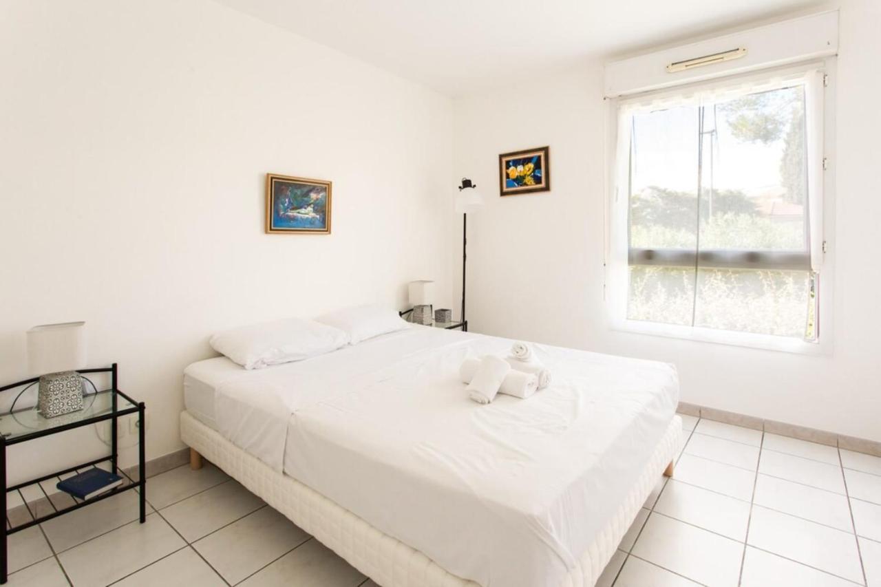 Air-Conditioned Apartment With Furnished Terrace Tennis Court & A Garage Cannes Extérieur photo