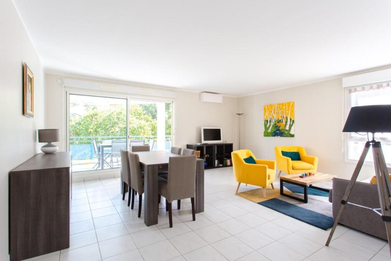 Air-Conditioned Apartment With Furnished Terrace Tennis Court & A Garage Cannes Extérieur photo